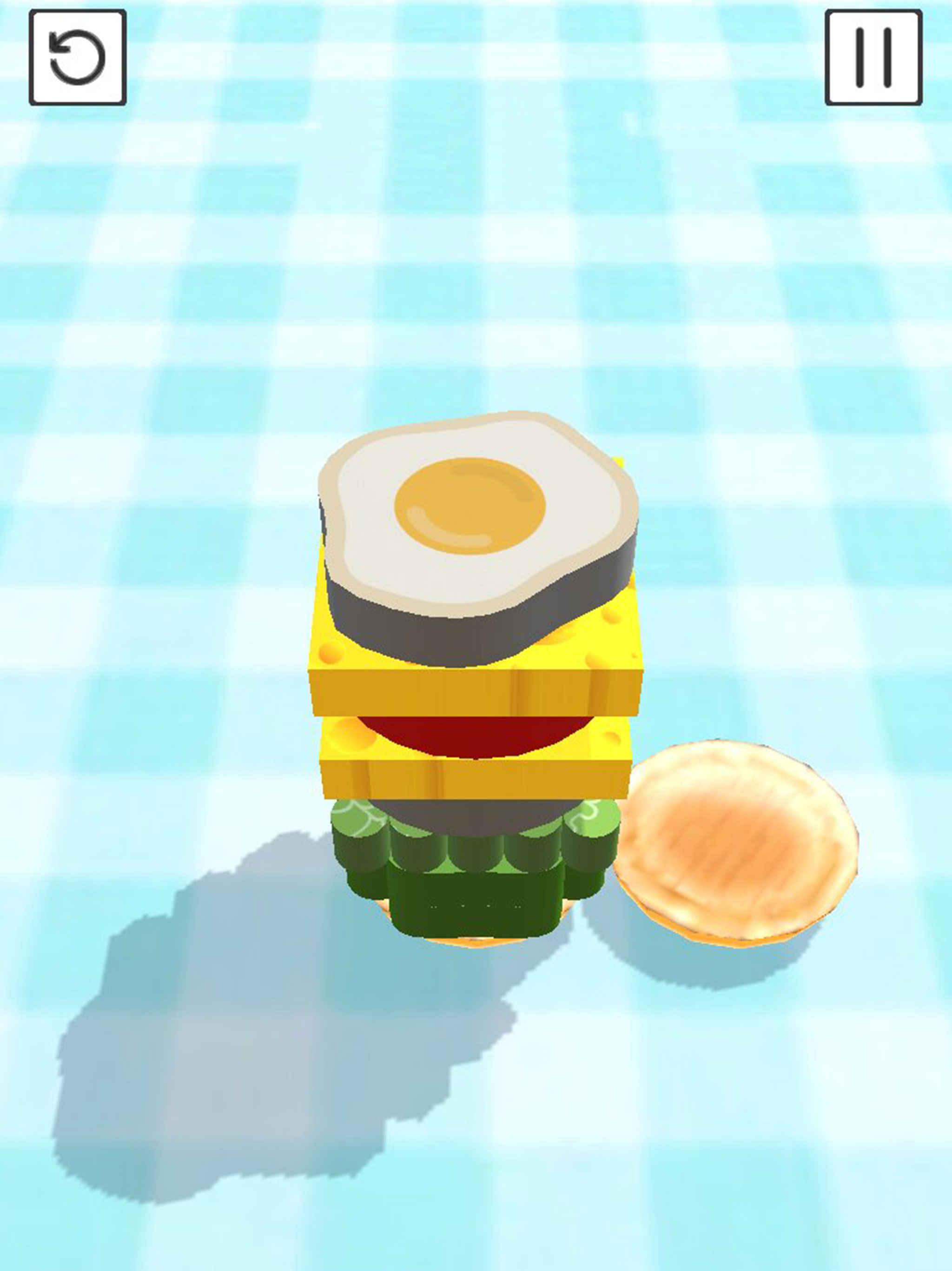 HamBurger- Folding Puzzle Game screenshot 8