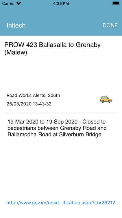 Initech Manx Notifications