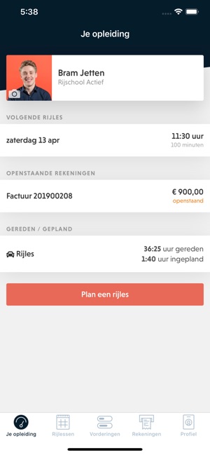 PlanGo LeerlingApp