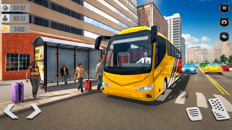 Bus Driving Taxi Simulator