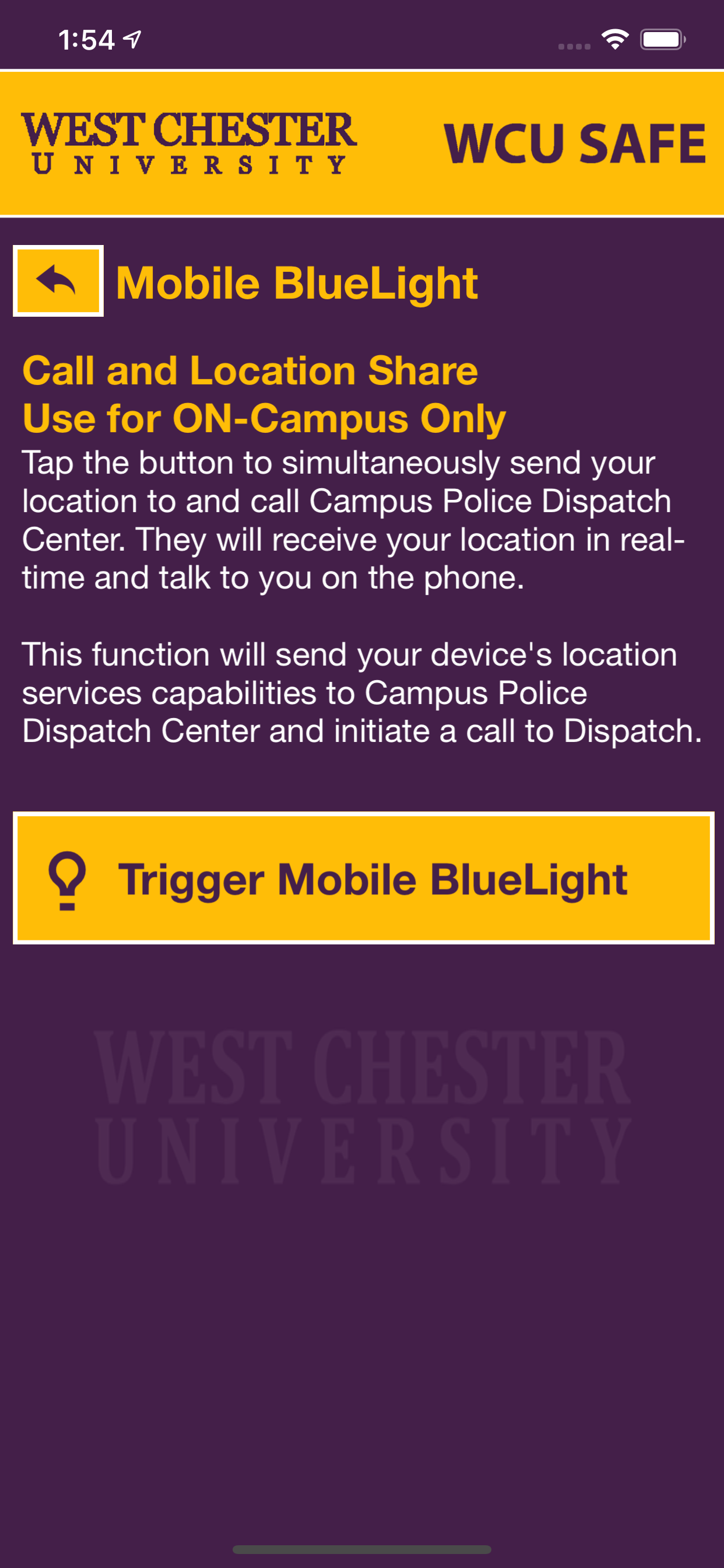 WCU SAFE screenshot 7