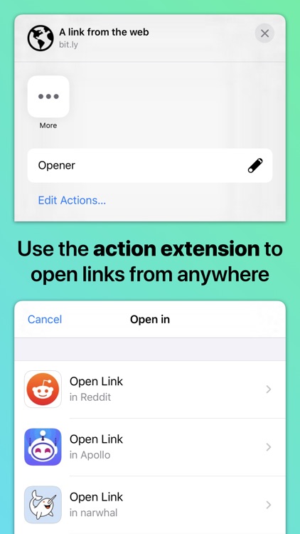 Opener ‒ open links in apps