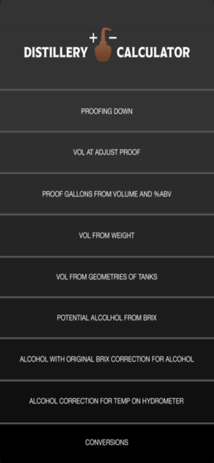 Distillery Calculator(圖1)-速報App