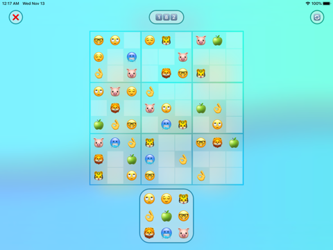Jan's Emoji Sudoku screenshot 4