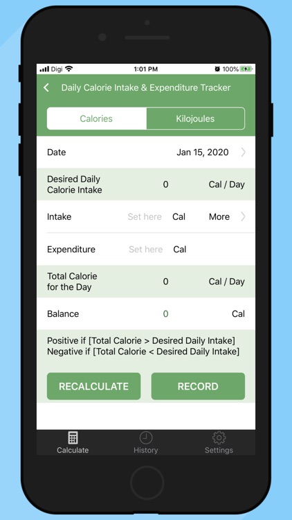 Weight Calorie Watch screenshot-3