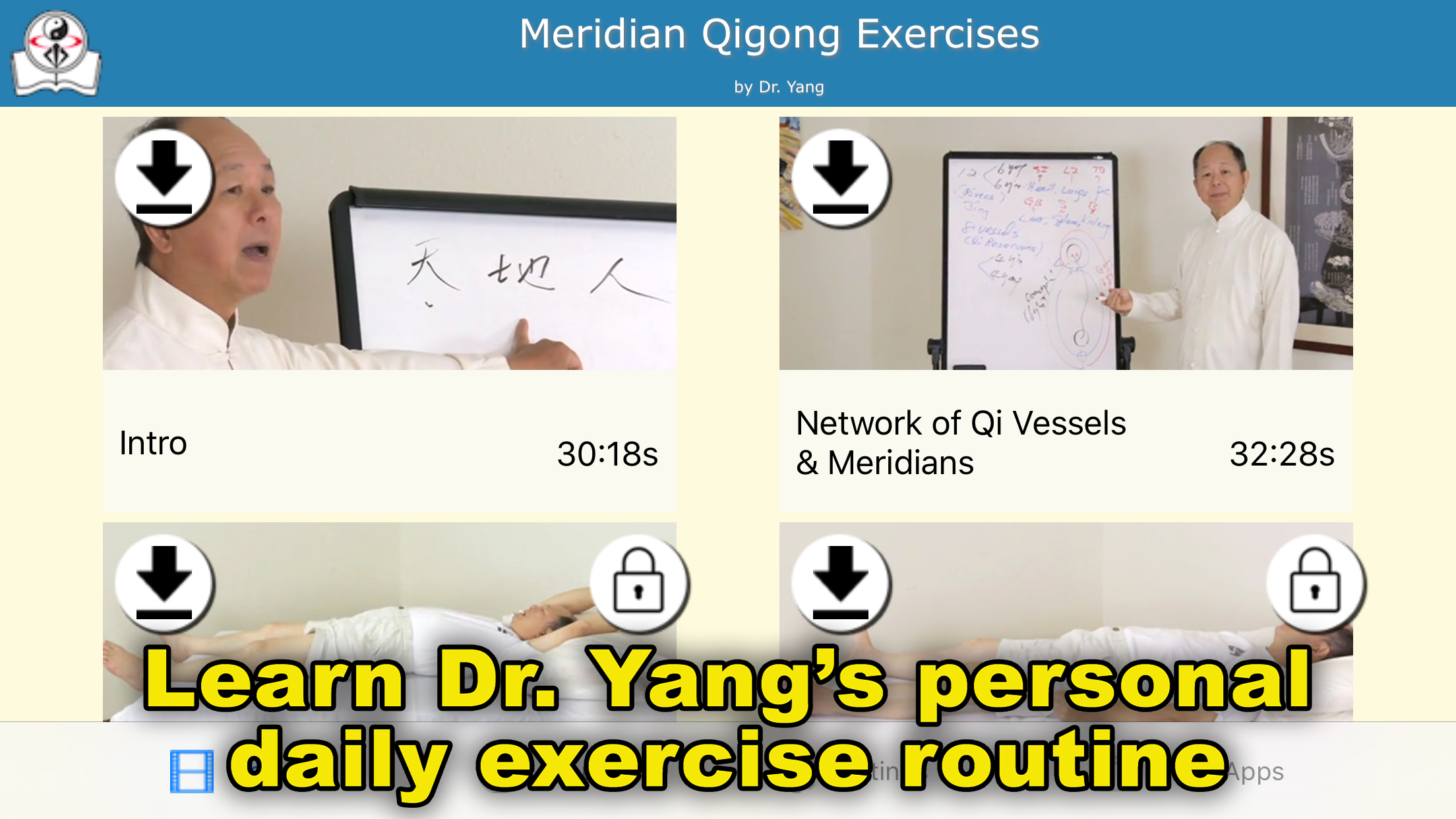 Meridian Qigong Exercises