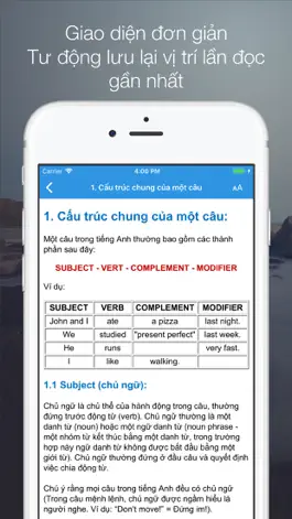 Game screenshot Ngữ pháp tiếng Anh - Grammar apk