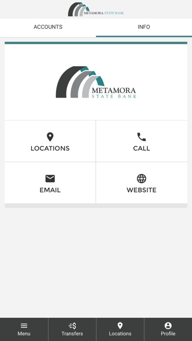 Metamora State Bank Screenshot