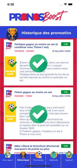 Game screenshot PronosBoost mod apk