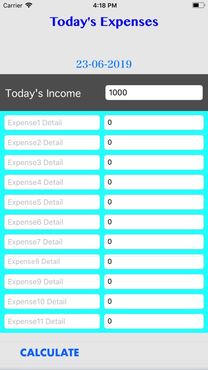 Daily Expense Calculator screenshot-4