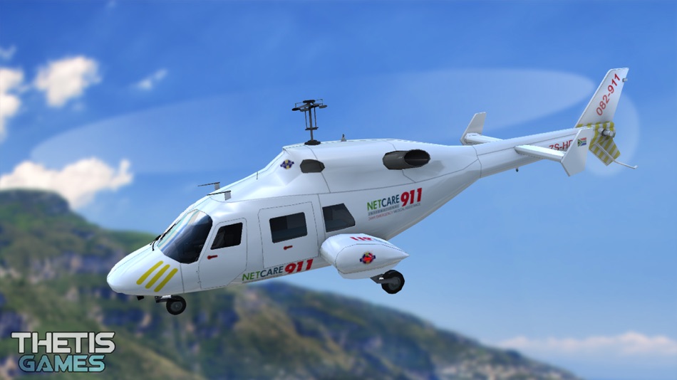 #7. Helicopter Simulator 2018 (iOS) 由: Thetis Consulting