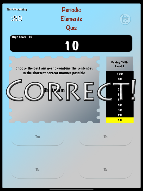Screenshot #6 pour Brainy Skills Periodic Element
