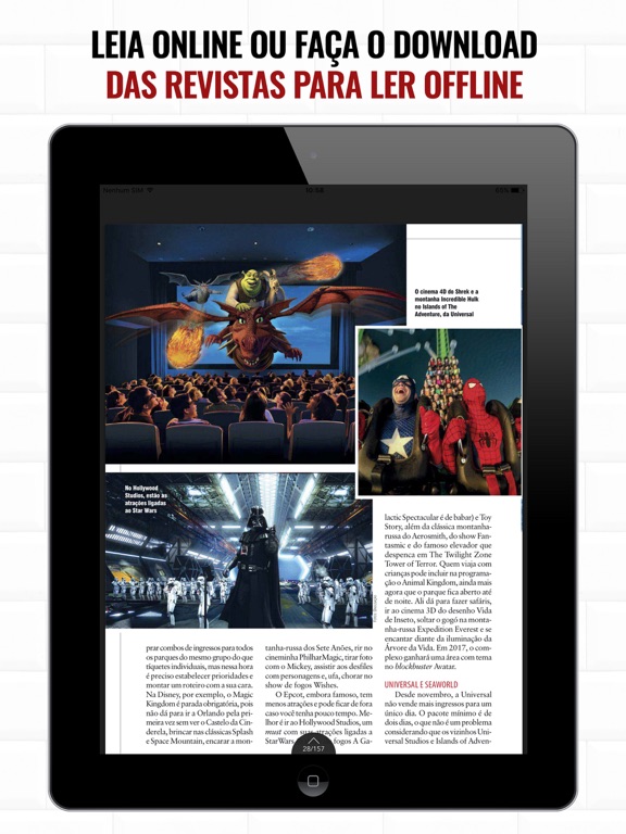 Clube de Revistas iPad screenshot 4 - Book app