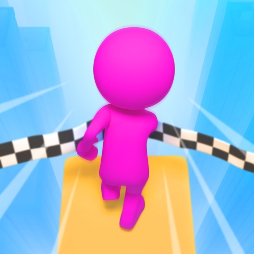 Fall Race 3D Icon