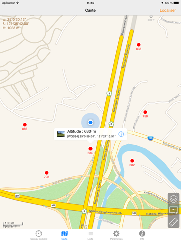 Screenshot #5 pour Altimeter Pro +
