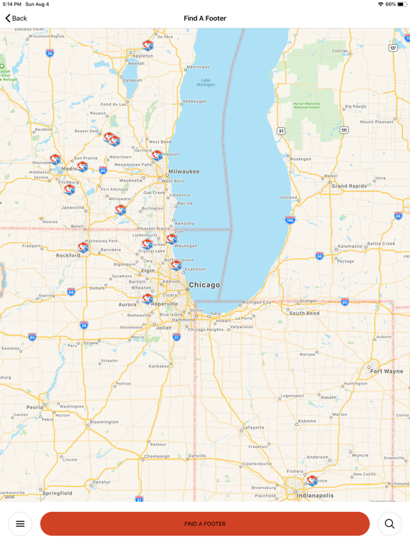 Footin Barefoot Water Ski App iPad screenshot 3 - Sports app