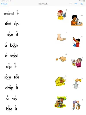 Picture Packets - Vowels screenshot 4