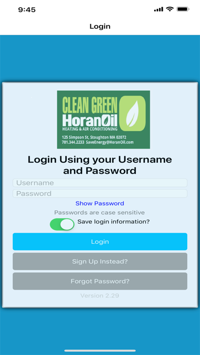 Horan Oil Screenshot
