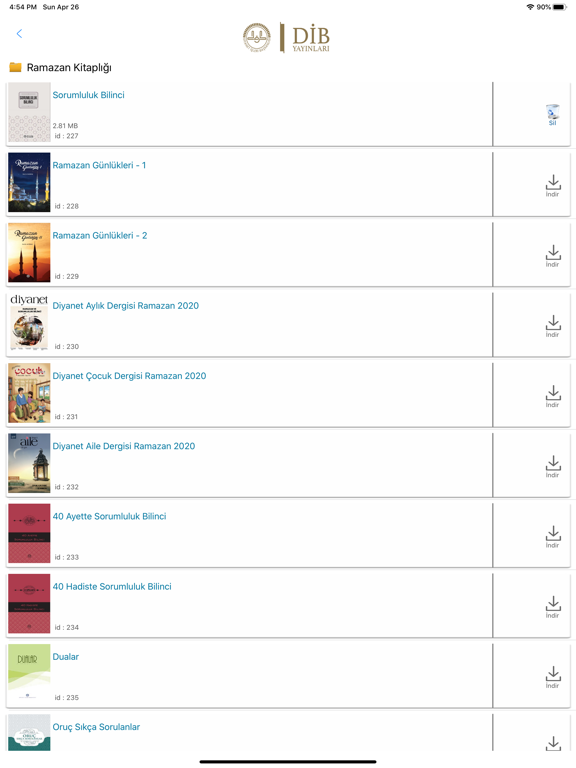 Screenshot #5 pour Diyanet Kitaplık Yeni