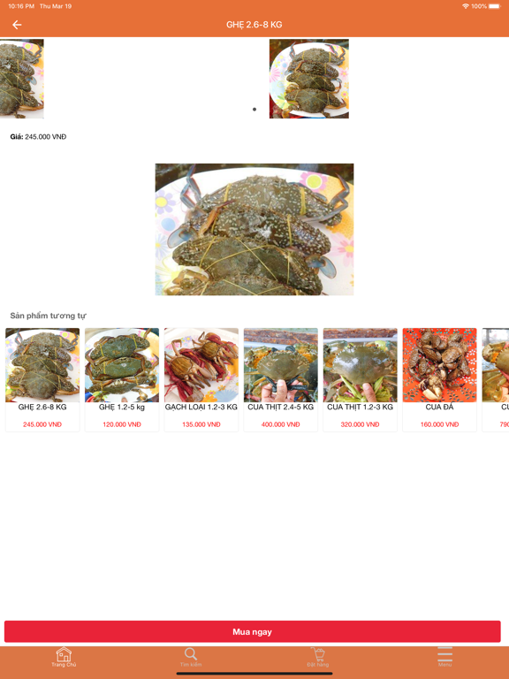 Screenshot #6 pour Hải Sản Việt
