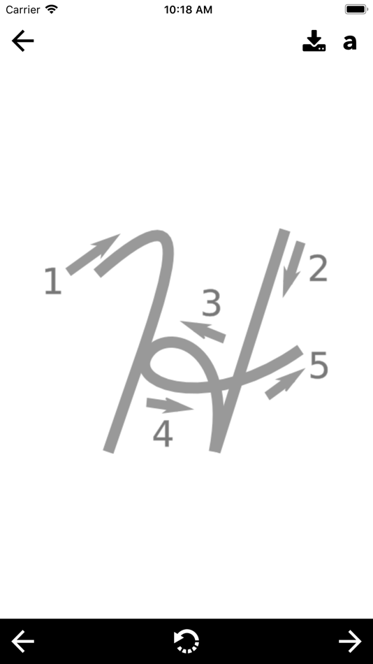 #2. English Cursive Hand Writing (iOS) 由: Bhavinkumar Satashiya