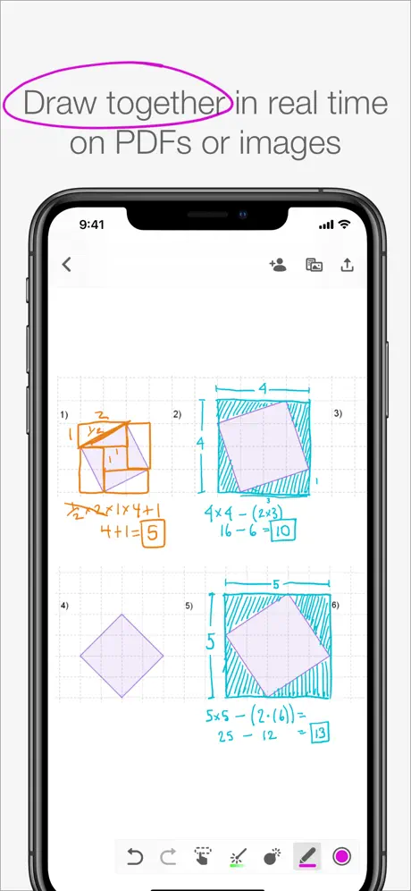 Scribble Together Whiteboard