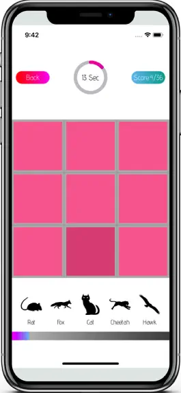 Game screenshot ODDY letter and color quiz app hack