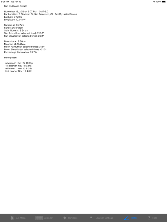 Screenshot #5 for Sun n Moon for iPad