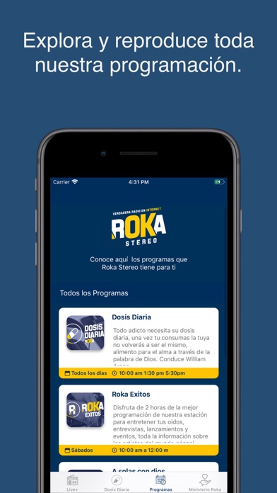 Roka Stereo Screenshot