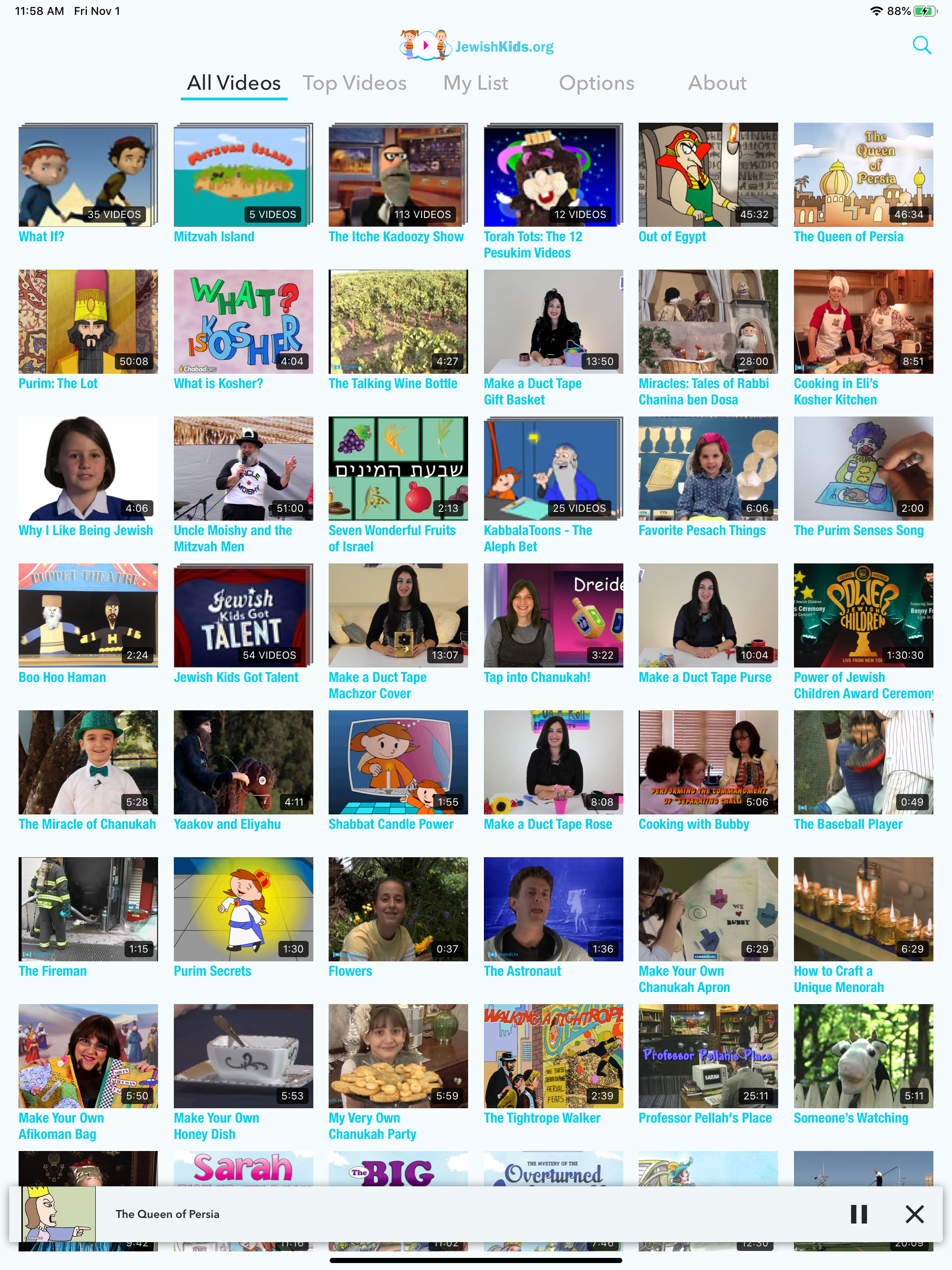 Jewish Kids Videos