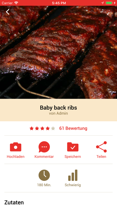 Grillrezepte 2 Screenshot