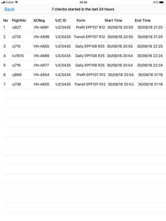 Maint CheckList iPad screenshot 4 - Productivity app