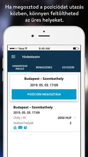 Oszkar telekocsi screenshot 3
