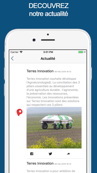 Screenshot #2 pour Terres Innovation