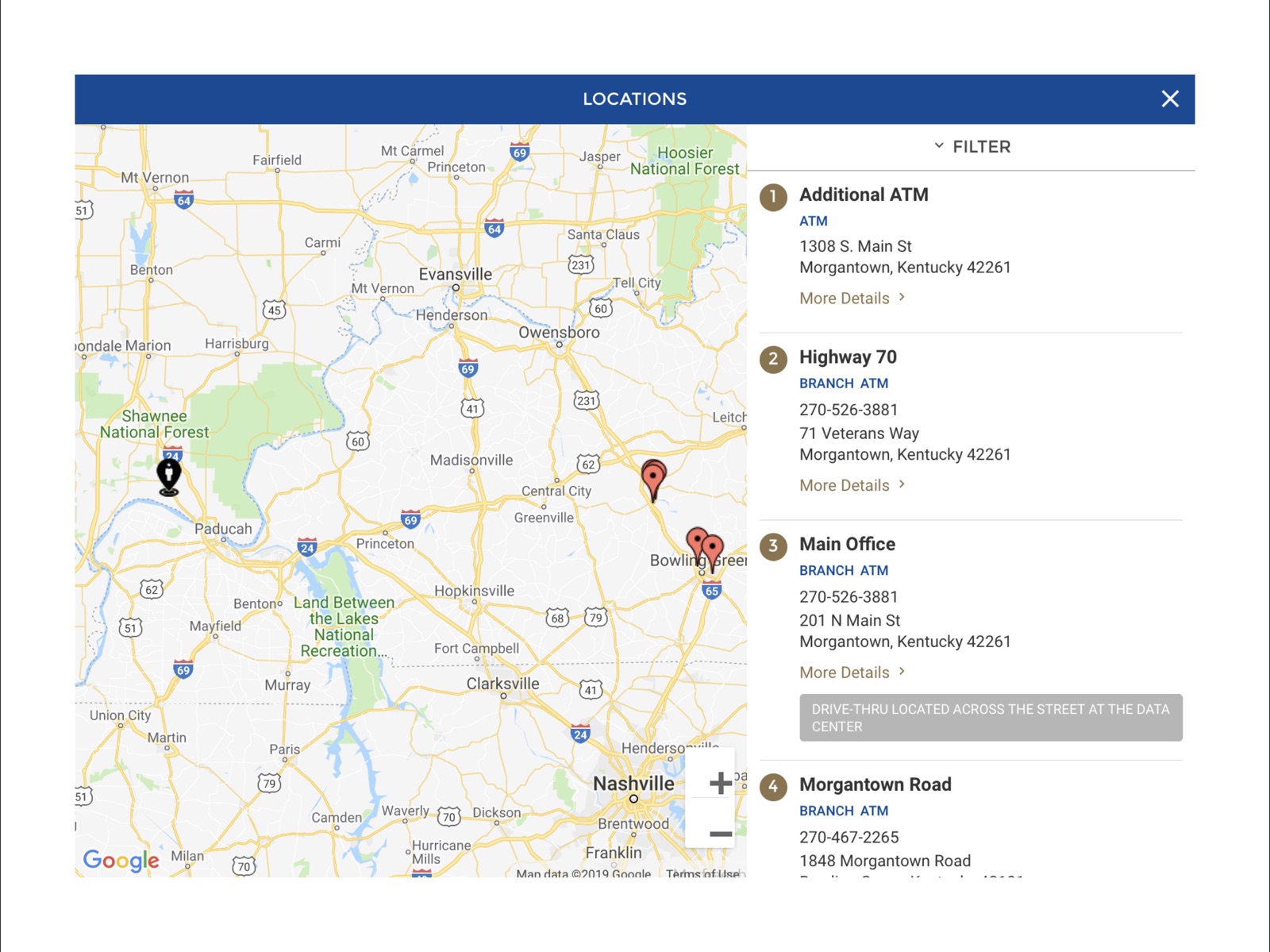 Morgantown Bank Mobile Banking ipad screenshot 3