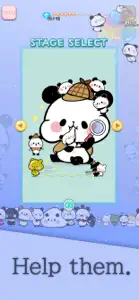 Turn-piece Puzzle: Mochi Panda screenshot #7 for iPhone