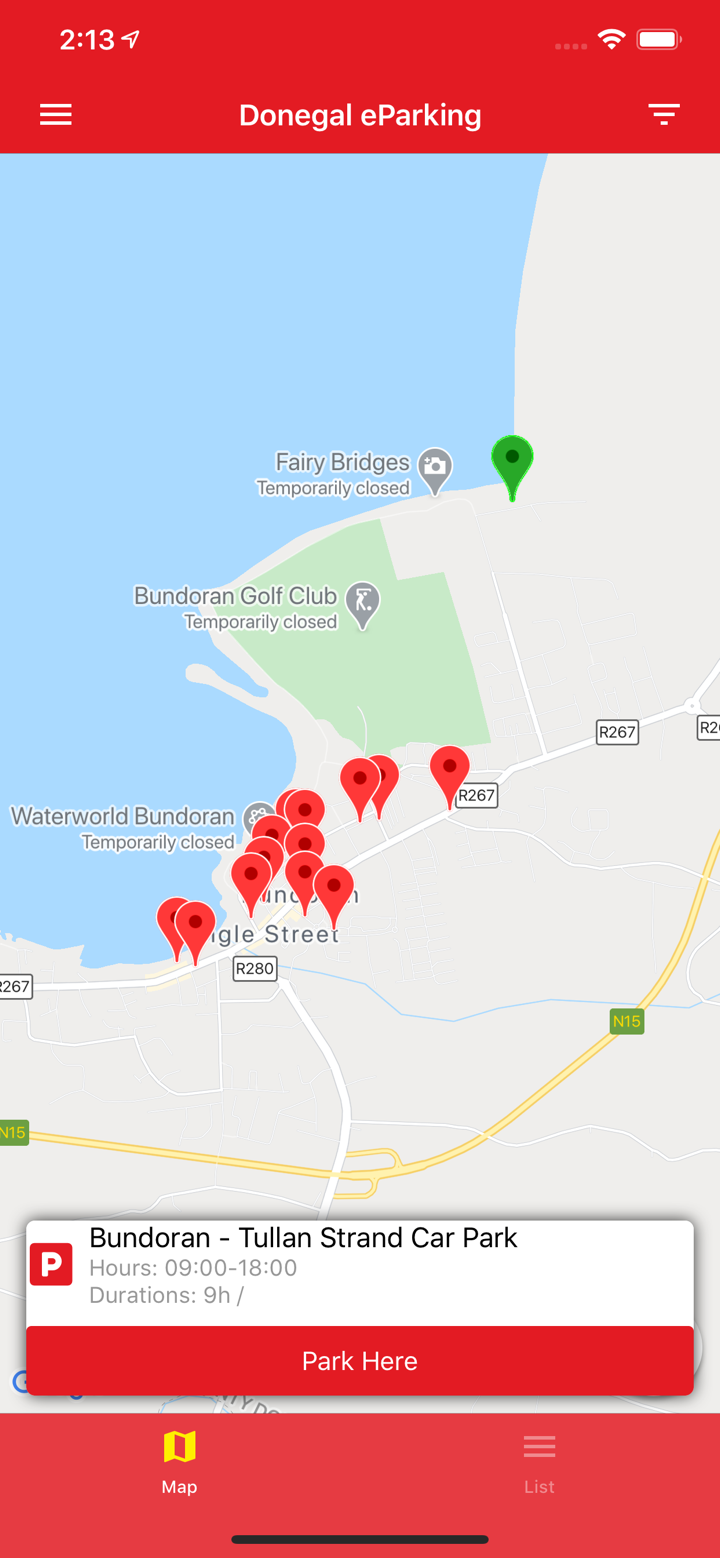 Donegal eParking screenshot 4
