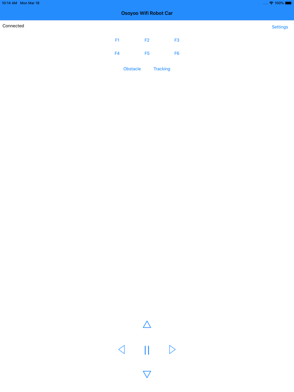 Screenshot #4 pour Osoyoo Wifi Robot Car APP