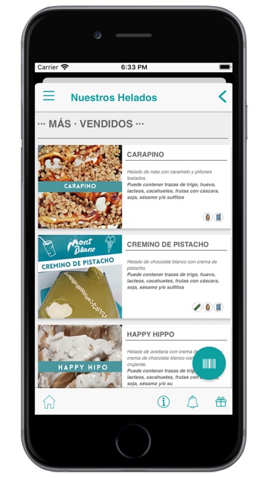 Heladería Mont Blanc Screenshot