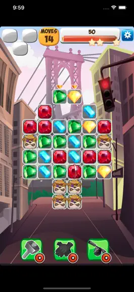 Game screenshot Jewels Detective Shiny Мatch 3 apk