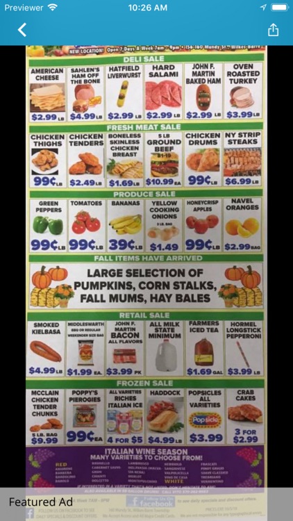 Malacari's Produce and Deli