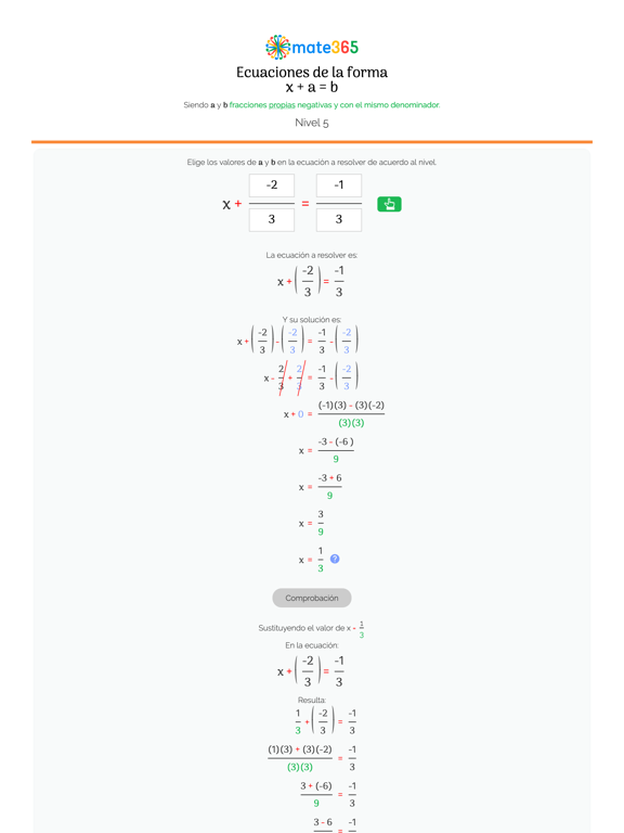 Screenshot #6 pour Ecs. x+a=b