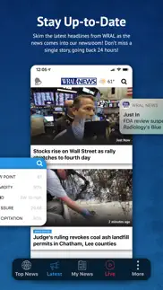 wral news mobile iphone screenshot 2