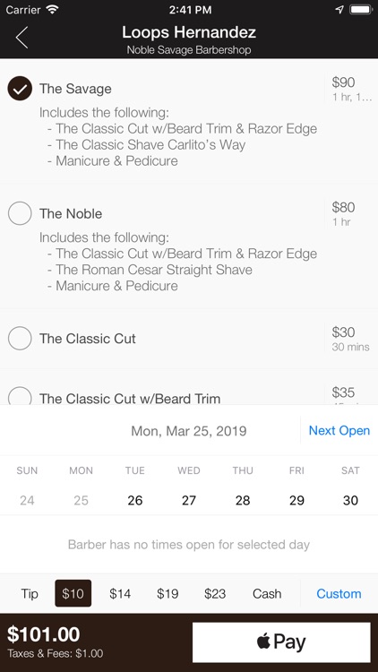 Noble Savage Barbershop screenshot-3