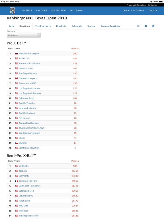 Screenshot #6 pour PB Leagues