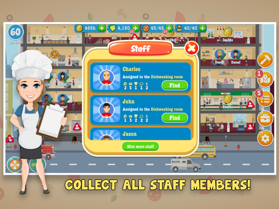 Pizza Inc: Tycoon delivery sim iPad screenshot