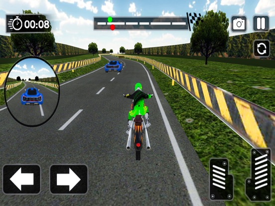 Car Driver Vs Bike Rider iPad screenshot