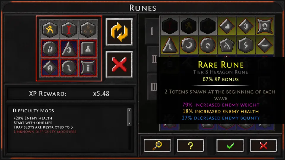 Captura de pantalla de Dungeon Warfare 2 en iPhone 8
