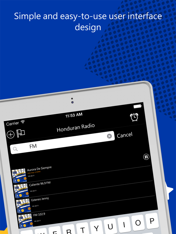 Online Radio World iPad screenshot 2 - Entertainment app