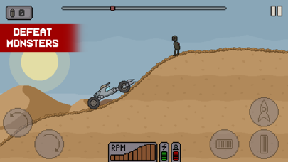 Screenshot #2 pour Death Rover: Space Zombie Rush
